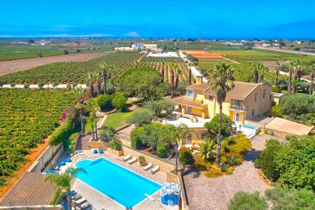 Il Filo Di Perle Luxury Villas Marsala Extérieur photo